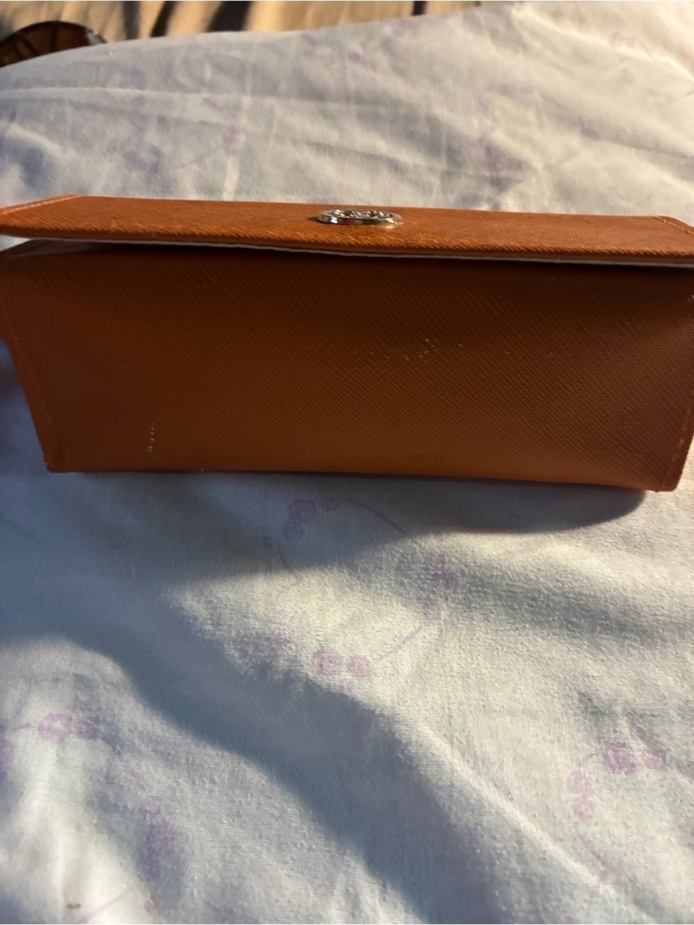 Men's Leather Sunglasses Case - Tan